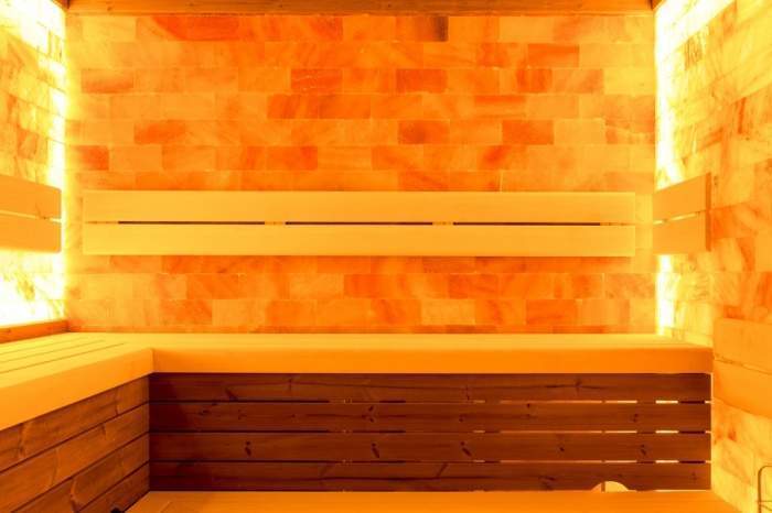 Соляная комната Exclusive SC1S004, 2200 * 2200 * 2100 мм, Европейская ольха (рис.1)