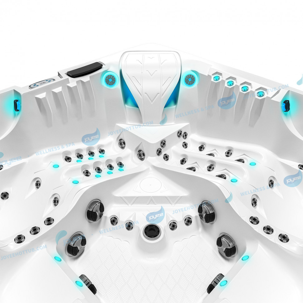 Гидромассажный СПА бассейн Joyee SPA California (рис.7) Гидромассажный СПА бассейн Joyee SPA California (рис.7)