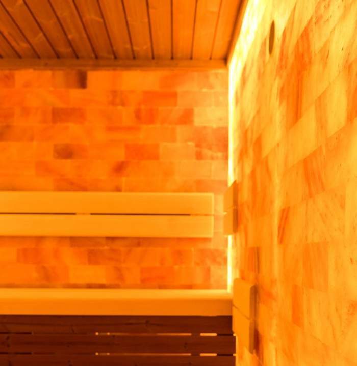 Соляная комната Exclusive SC1S004, 2200 * 2200 * 2100 мм, Европейская ольха (рис.2)