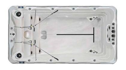 Плавательный спа бассейн Passion Spas Sport Swimspa Fitness 1 Deep (рис.2)